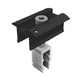 Middle Clamp RapidPro 30-47mm Black
