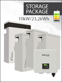 SolaX 10kW 3phase Hybrid with 23.2kWh LFP 1x MASTER 3x SLAVE V2