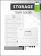 Solis S6 EH3P15K-H-EU and Dyness Stack 100 30kWh Storage Package 