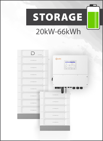Solis S6 EH3P20K-H-EU and Dyness Stack 100 66kWh Storage Package 