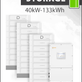 Solis S6 EH3P40K-H-EU and Dyness Stack 100 133 kWh Storage Package 