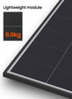 445W Nebular 2P N-Type Mono-Glass ABC 54 Cell Black Frame MC4-EVO2