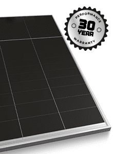 Aiko 645 Watt Panel UTILITY 72 Cell Black Backsheet silver Frame