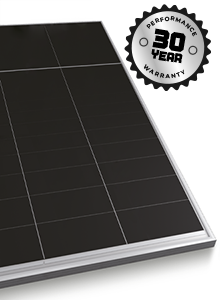 Aiko 645 Watt Panel UTILITY 72 Cell Black Backsheet silver Frame