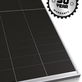 Aiko 645 Watt Panel UTILITY 72 Cell Black Backsheet silver Frame