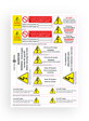 Hazard Label (Pack of 10)