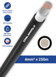 4mm2 single-core DC cable 250m - Black