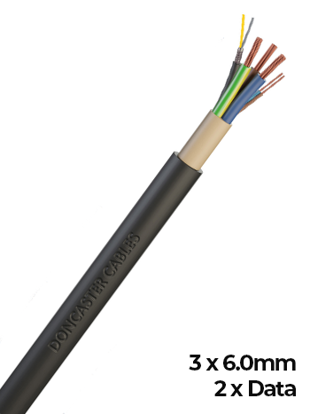 Powerwall Connect - AIO Cable Solution PW3 - 25m - 3 x 6.0mm - 2 x DATA