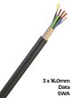 Powerwall Connect - AIO Cable Solution PW3 - 25m - 3 x 16.0mm - DATA  - SWA