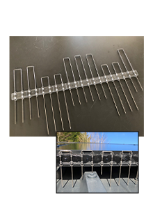 Solarguard Adjustable Solar Spike Bird Deterrent - 130mm