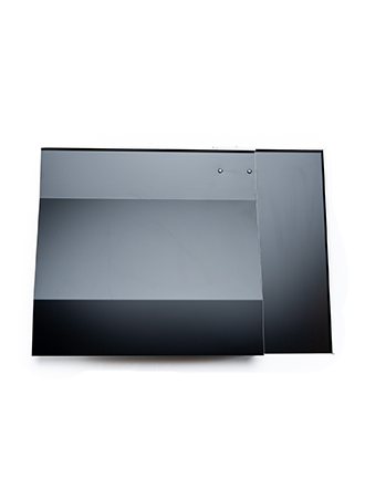 GSE In-Roof Portrait Top Right Corner Flashing 30mm - BLACK