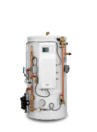 Ideal HP290 DHW Pre-Plumbed Cylinder with Buffer 180L 1 Zone