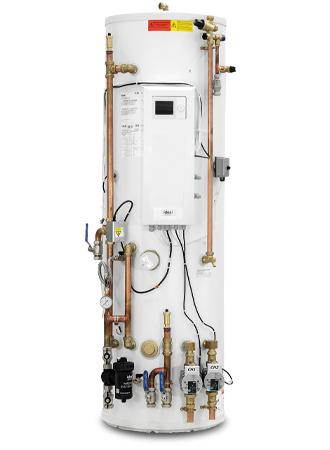 Ideal HP290 DHW Pre-Plumbed Cylinder with Buffer 250L 1 Zone