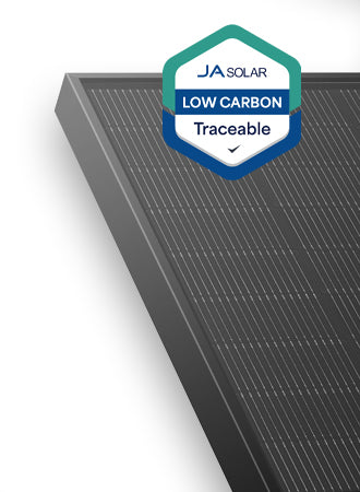 450W N-type Double Glass Bifacial LB Traceable Low Carbon 54 Cell All Black MC4