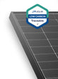 530W N-type TOPCon MBB Traceable Low Carbon Double Glass Bifacial 60 Cell Black Frame MC4