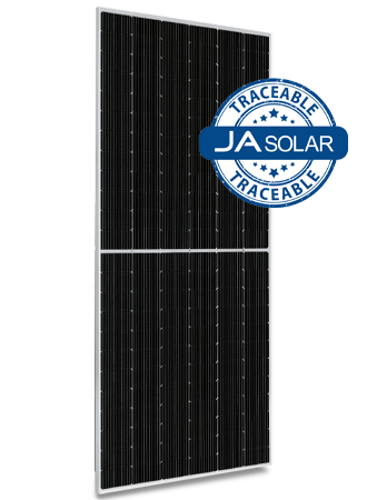 600W N-type TOPCon MBB Traceable Double Glass Bifacial 72 Cell Silver Frame MC4