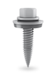 Thread-forming metal screw 6x25 sp