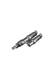1 x Male branch connector