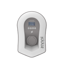 zappi ev charger 22kw untethered white
