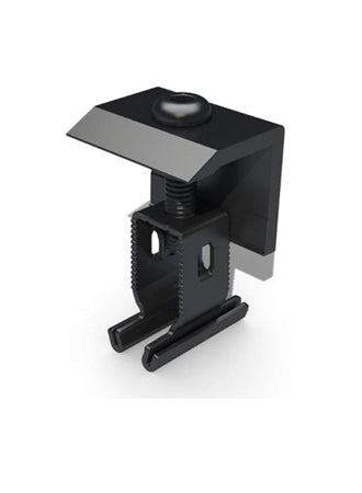 End Clamp+ 30 - 50mm Black