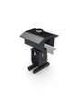 Middle Clamp+ 30 - 50mm Black  (Pack of 120)