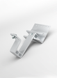 Variosole RH1 Pantile roof hook Aluminium adjustable 100 mm (without wood screws)