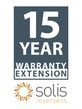 Solis Warranty Ext. of 15 years (Total 20y) for S5 GC50-60kW