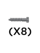 Tesla Powerwall 3 Front Cover Fasteners