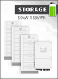 Solis S6 EH3P50K-H-EU and Dyness Stack 100 133 kWh Storage Package 